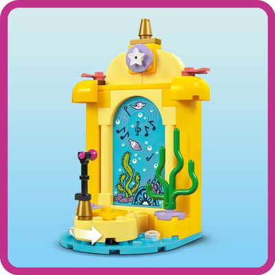 Set LEGO Disney Princess Ariel Music Stage 43235, 60 pjesë, për fëmijë 4+