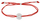 Byzylyk Troli Lanyard, i kuq 