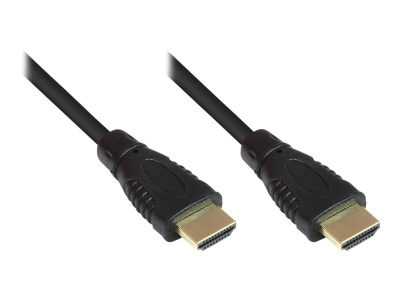 Kabllo HDMI Good Connections 4514-005, High Speed me Ethernet, 0.5m, e zezë