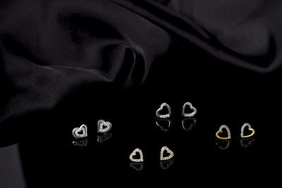 Vathё Brilio Silver Heart GOLD053