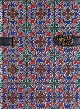 Fletore dekorative Boncahier Azulejos De Portugal 0005-03, 144 fletë, me kapëse, shumëngjyrëshe