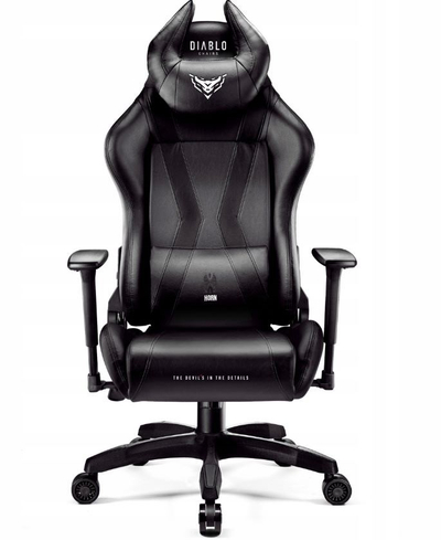 Karrige gaming Diablo Chairs X-Horn 2.0 King Size, XXL, eco-leather, e zezë
