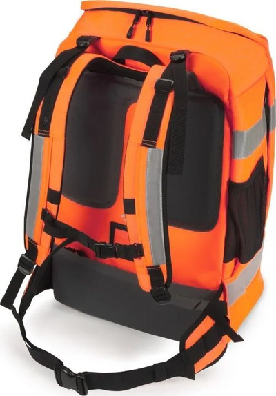 Çantë shpine për hiking Dicota HI-VIS, 65 L, portokalli