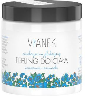 Пилинг за тело Vianek Moisturizing Body Smoothing, хидратантен, 250 ml, бел