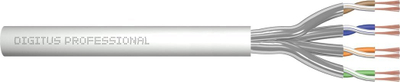 Kabllo rrjeti Digitus CAT 6A U-FTP, 305 m, LSZH, gri