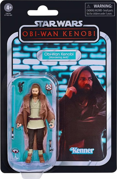 Figurinë aksion Hasbro Star Wars Vintage Obi-Wan Kenobi, 3.75", për koleksion, me shumë artikulime