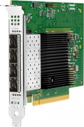 Мрежна картичка HPE Intel E810 XXVDA4, 10/25GbE, 4x SFP28