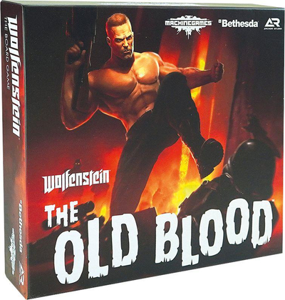 Друштвена игра Archon Studio Wolfenstein The Old Blood, кооперативна, со фигури