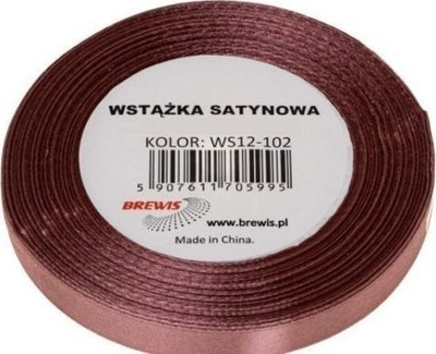 Shirit sateni dekorativ dirty pink, 12mm, 32m, rozë e zbehtë