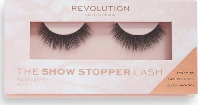 Qerpikë fallco Makeup Revolution 5D Cashmere Faux Mink, Show Stopper, të zinj