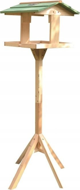 Ushqyes zogjsh Garden&amp;Fun, dru, me llampë diellore, 36x34x112cm