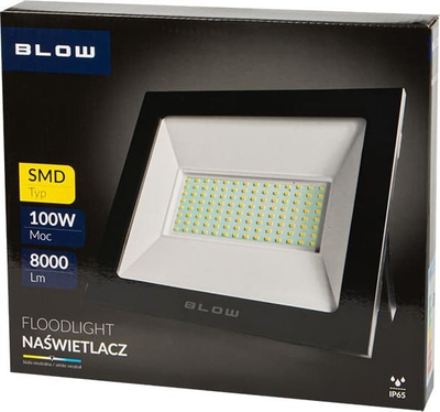 Reflektor LED BLOW Floodlight, 100W, IP65, dritë neutrale e bardhë