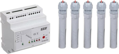 Rele niveli lëngu F&amp;F PZ-832RC, 230V AC, 16/8A, me rregullim ndjeshmërie