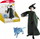 Figurë për koleksion Harry Potter Professor McGonagall &amp; Patronus, Minerva me mace, shumëngjyrëshe