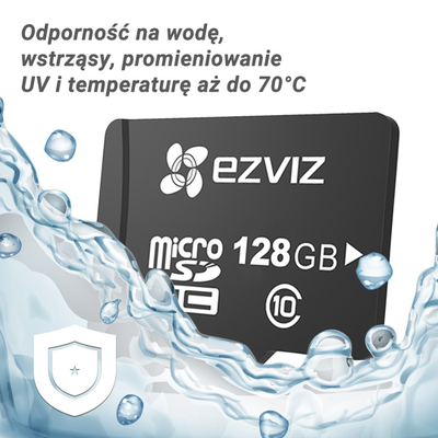 Kartë memorie MicroSD EZVIZ CS-CMT-CARDT64G-D, 64GB, Class 10 U3, deri 90 MB/s