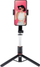 Shkop selfie tripod SSTR-13 me telekomandë Bluetooth, 21-133 cm, i zi