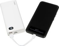 Powerbank iBOX PB20, 20000mAh, Power Delivery 3.0, i bardhë