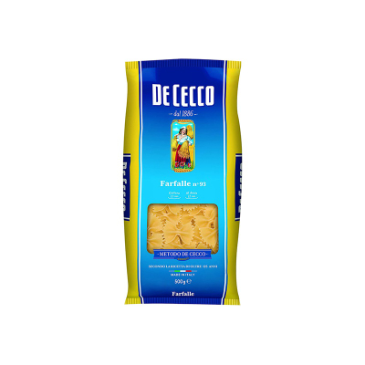 Pasta Farfalle De Cecco, 500 g