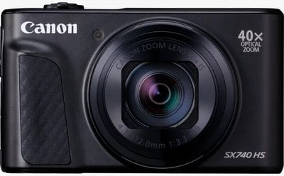 Aparat fotografik Canon PowerShot SX740 HS Lite Edition, 20.3MP, zmadhim 40x, i zi