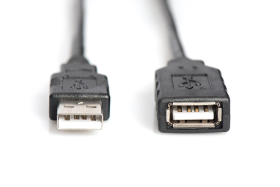 Kabllo zgjatues USB Digitus DA73101, USB A mashkull në USB A femër, 15 m, e zezë
