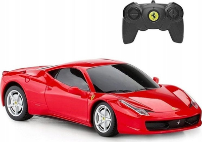 Makine me telekomandë Rastar Ferrari 458 Italia 53400, shkalla 1:18, për fëmijë 6+