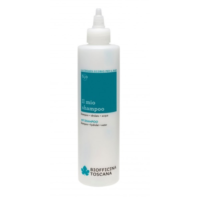 Shishe për shampo Bioficina 250 ml, bruz