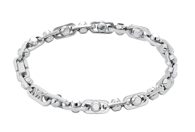 Byzylyk unisex Michael Kors Astor Link MKJ841000040, i argjendtë