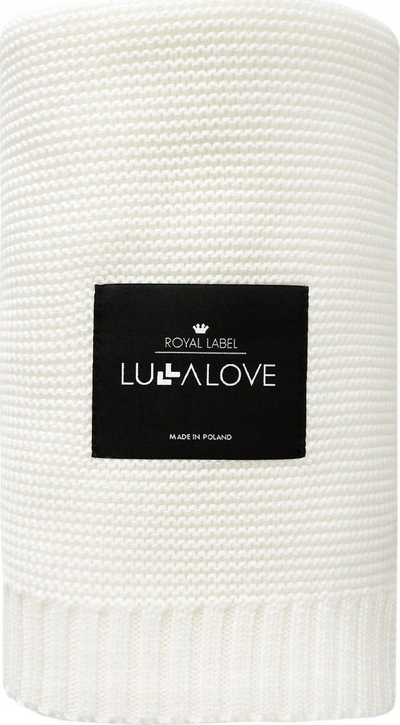 Batanije për bebe Lullalove Bamboo Coconut, 80x100 cm, bambus dhe pambuk, bezhë