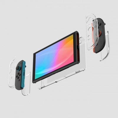 Kllëf AmazingThing PlayShield Bare për Nintendo Switch 2, ultra i lehtë, transparent