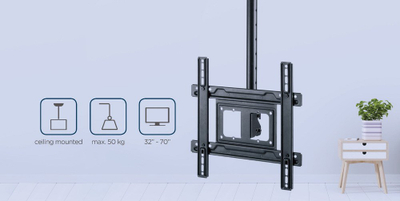 Mbajtëse për TV Gembird CM-70ST-01, 32"-70", e zezë