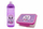 Set kuti për ushqim + shishe + kapak rezervë R&B Sovička 0.7 l z72229, vjollcë