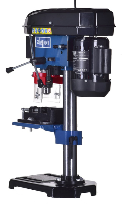 Makinë shpimi stacionare Scheppach DP16VLS, 500W, 5 shpejtësi, me lazer
