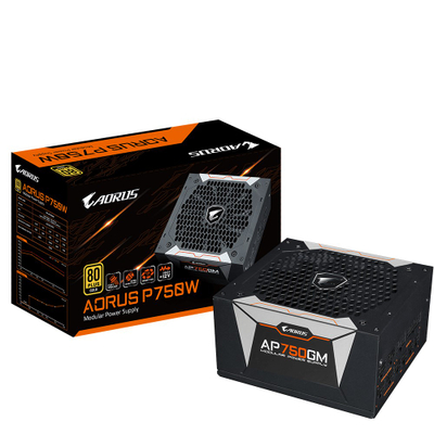 Burim energjie Gigabyte GP-AP750GM, 20+4 pin ATX, 750 W