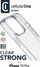 Futollë telefoni Cellularline Clear Strong për iPhone 15 Pro, me mbrojtje ushtarake, transparente