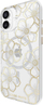 Mbrojtëse telefoni Case-Mate Floral Gems MagSafe, për iPhone 16 Plus, transparente, me lule dhe ngjyrë ari