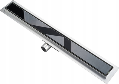 Kanal linear dushi Hydroland Sleek 700, 70 cm, xham i zi