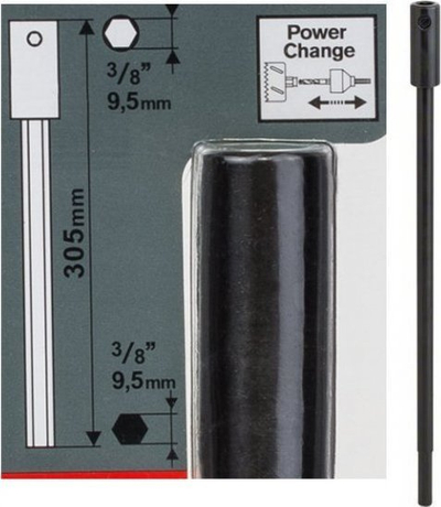 Zgjatues për sharrë rrethore Bosch 2608584681, 305mm, shank gjashtëkëndor 3/8" 9.5mm