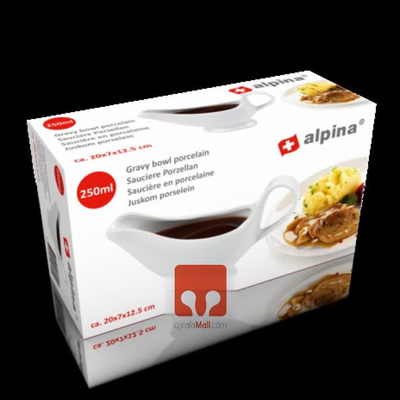 Pjatë e vogël Alpina, porcelani