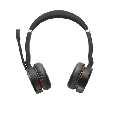 Kufje Jabra Evolve 65 MS Stereo Link370, Bluetooth USB, over ear, të zeza