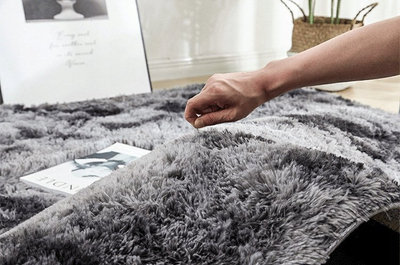 Tapet Shaggy Ombre Thick Soft Plush, 200x260 cm, shumëngjyrësh