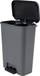 Kosh plehrash Curver Trash Bin, 46L, me pedale, gri e errët