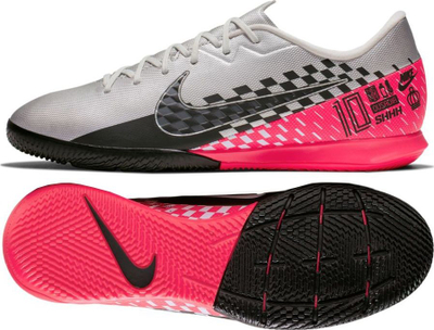 Atlete futbolli Nike Mercurial Vapor 13 Academy IC Neymar AT7994 006 AT7994 006, të hirta, nr 43
