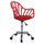 Karrige zyre Becky e kuqe 57×57×96 cm (HM8457.04), kuqe