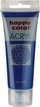 Ngjyrë akrilike Happy Color Acrylic Paint, 75ml, efekt metalik perlë, blu