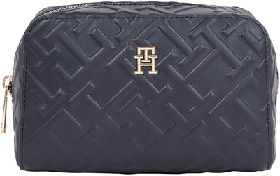 Çantë kozmetike Tommy Hilfiger, e kaltër e errët