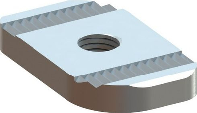 Arrë rrëshqitëse për profil NICZUK NSZ M10, për profil 41 mm, çelik i galvanizuar