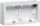 Kuti mbi suva Legrand Valena Life double, 160x89x44.8mm, e bardhë