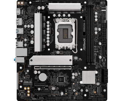 Pllakë amë ASRock B860M X, Intel B860, DDR5, Micro ATX