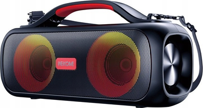 Altoparlant portativ Wekome D38 Yinla, 30W, Bluetooth 5.0, RGB LED, i zi
