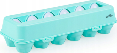 Lodër sensoriale Dumel Tuli Fun Shape Fun Eggs, set 12 pjesë, nga 12 muajsh, shumëngjyrëshe